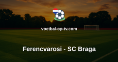 Europa League: Ferencvarosi - SC Braga