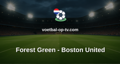 National League: Forest Green - Boston United