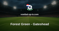 National League: Forest Green - Gateshead