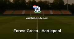 National League: Forest Green - Hartlepool