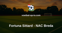 Eredivisie: Fortuna Sittard - NAC Breda
