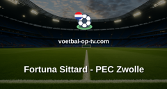 Eredivisie: Fortuna Sittard - PEC Zwolle