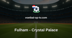 Premier League: Fulham - Crystal Palace