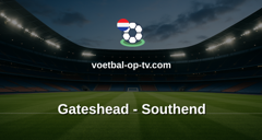 National League: Gateshead - Southend