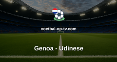Serie A: Genoa - Udinese