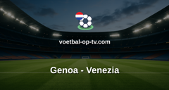 Serie A: Genoa - Venezia