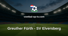 Bundesliga 2: Greuther Fürth - SV Elversberg