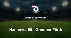 Bundesliga 2: Hannover 96 - Greuther Fürth