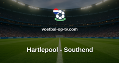 National League: Hartlepool - Southend