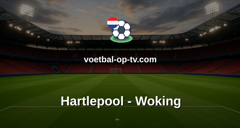National League: Hartlepool - Woking