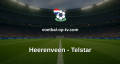 Eredivisie: Heerenveen - Telstar