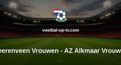 Eredivisie Vrouwen: Heerenveen Vrouwen - AZ Alkmaar Vrouwen