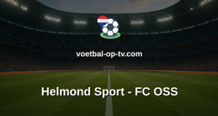 Eerste Divisie: Helmond Sport - FC OSS