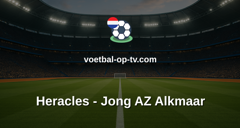 Eerste Divisie: Heracles - Jong AZ Alkmaar