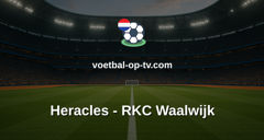 Eerste Divisie: Heracles - RKC Waalwijk