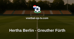 Bundesliga 2: Hertha Berlin - Greuther Fürth