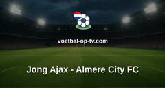Eerste Divisie: Jong Ajax - Almere City FC