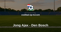 Eerste Divisie: Jong Ajax - Den Bosch