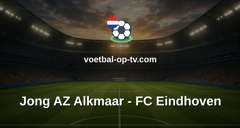 Eerste Divisie: Jong AZ Alkmaar - FC Eindhoven