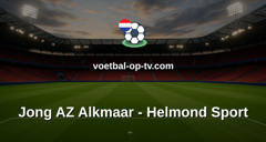 Eerste Divisie: Jong AZ Alkmaar - Helmond Sport