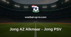 Eerste Divisie: Jong AZ Alkmaar - Jong PSV