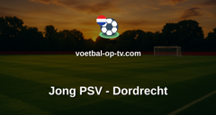 Eerste Divisie: Jong PSV - Dordrecht