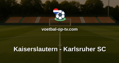Bundesliga 2: Kaiserslautern - Karlsruher SC