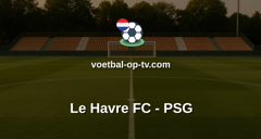 Ligue 1: Le Havre FC - PSG