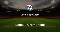 Serie A: Lecce - Cremonese