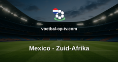 World Cup: Mexico - Zuid-Afrika