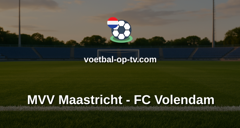Eerste Divisie: MVV Maastricht - FC Volendam