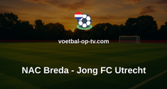 Eerste Divisie: NAC Breda - Jong FC Utrecht