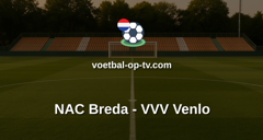 Eerste Divisie: NAC Breda - VVV Venlo