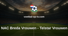 Eredivisie Vrouwen: NAC Breda Vrouwen - Telstar Vrouwen