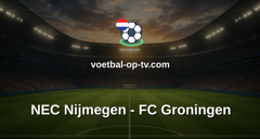 Eredivisie: NEC Nijmegen - FC Groningen