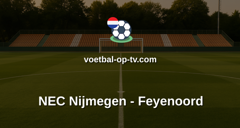 Eredivisie: NEC Nijmegen - Feyenoord