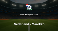 World Cup: Nederland - Marokko