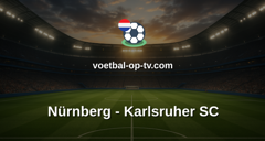 Bundesliga 2: Nürnberg - Karlsruher SC