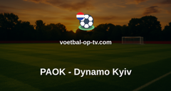 Europa League: PAOK - Dynamo Kyiv
