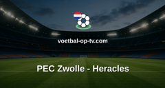 Eredivisie: PEC Zwolle - Heracles