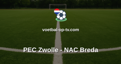 Eredivisie: PEC Zwolle - NAC Breda