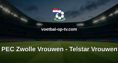Eredivisie Vrouwen: PEC Zwolle Vrouwen - Telstar Vrouwen