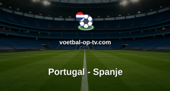World Cup: Portugal - Spanje