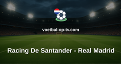 La Liga: Racing De Santander - Real Madrid