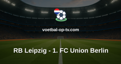 Bundesliga: RB Leipzig - 1. FC Union Berlin
