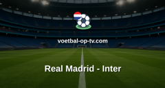 Champions League: Real Madrid - Inter