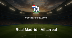 La Liga: Real Madrid - Villarreal