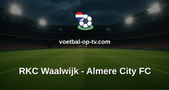 Eerste Divisie: RKC Waalwijk - Almere City FC