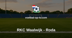 Eerste Divisie: RKC Waalwijk - Roda