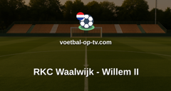 Eredivisie: RKC Waalwijk - Willem II